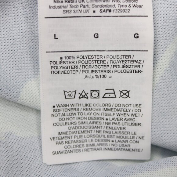 Nike Brazil CBF Jersey Mens Large Green/Blue Dri-FIT Pre-Match Soccer Football - Picture 10 of 16